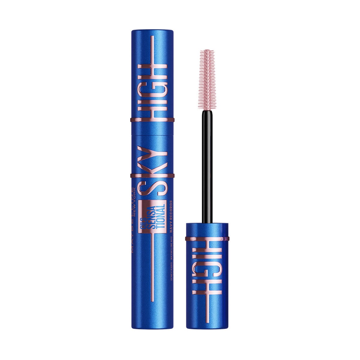 Туш для подовження вій Maybelline New York Lash Sensational Sky High, синя, 7.2 мл